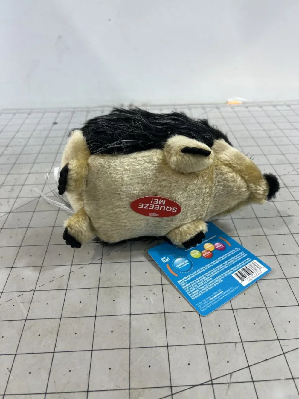 Lot/3 Aspen Pet Hedgehog Terry Toy Dogs Large Plush Squeaky New